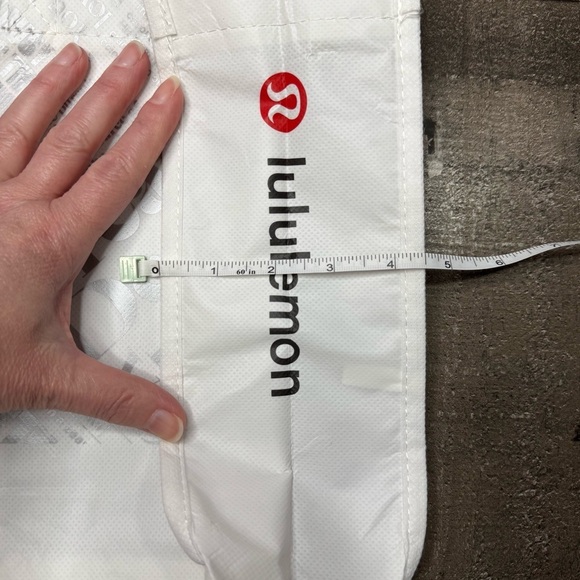 lululemon athletica Reusable Small White Tote Bag - Picture 6 of 7